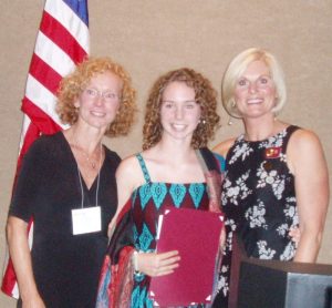 2008 International YWPA recipient Celia  & Gov Terri