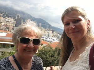 Linda and Carrie attending the 2016 convention in Nice